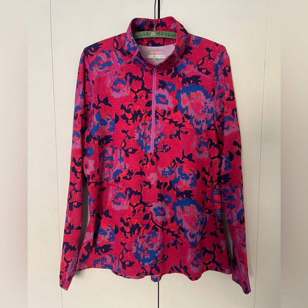 Columbia half-zip top